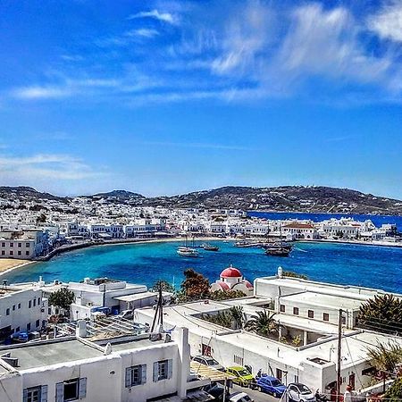 Stelios View Mykonos Town Hotel Bagian luar foto