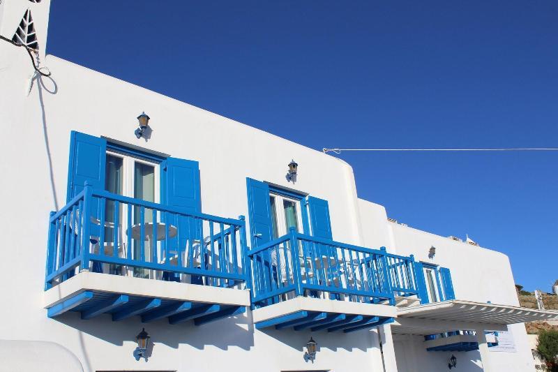 Stelios View Mykonos Town Hotel Bagian luar foto