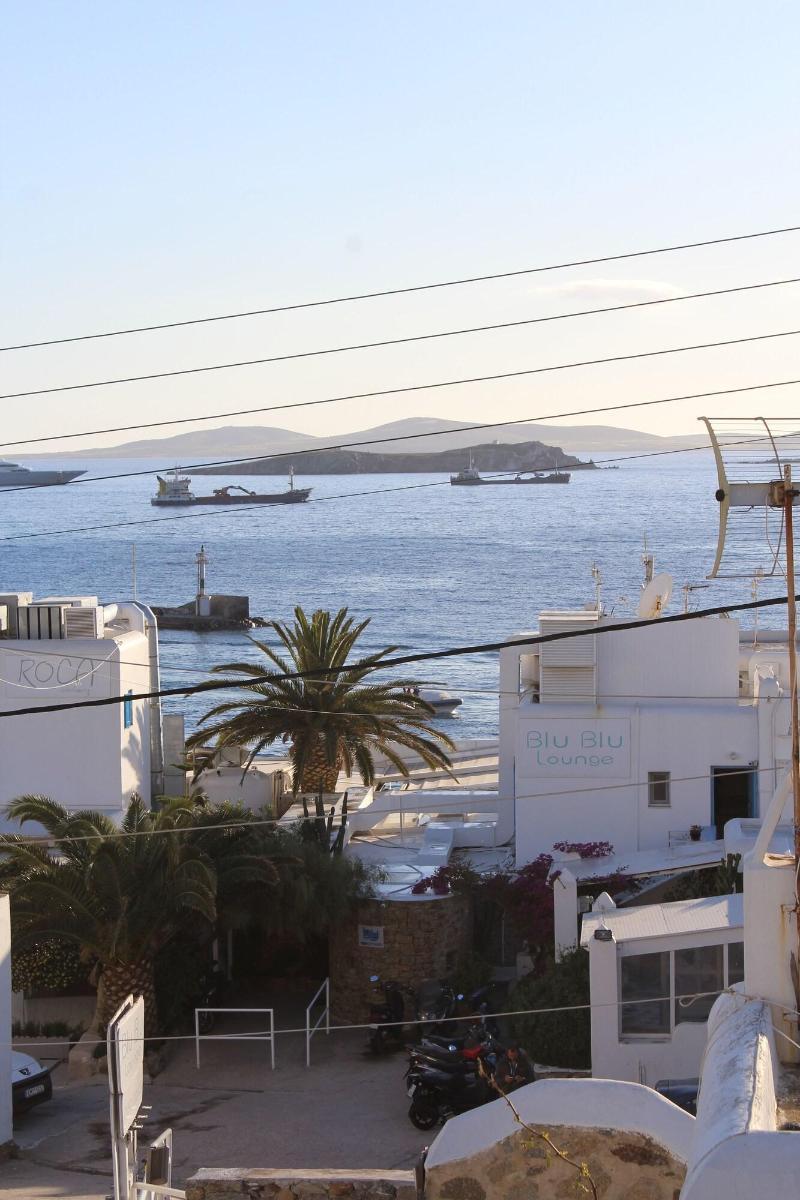 Stelios View Mykonos Town Hotel Bagian luar foto