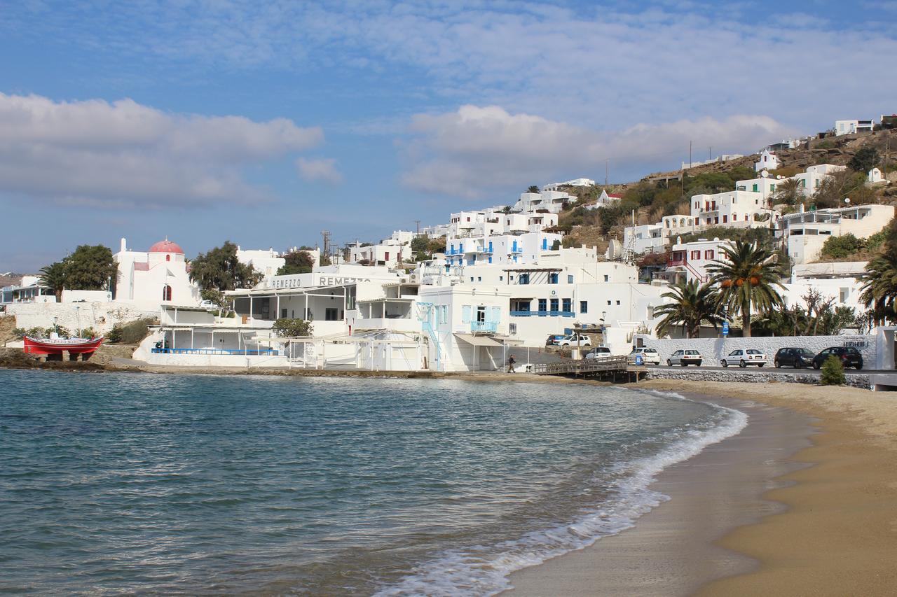 Stelios View Mykonos Town Hotel Bagian luar foto