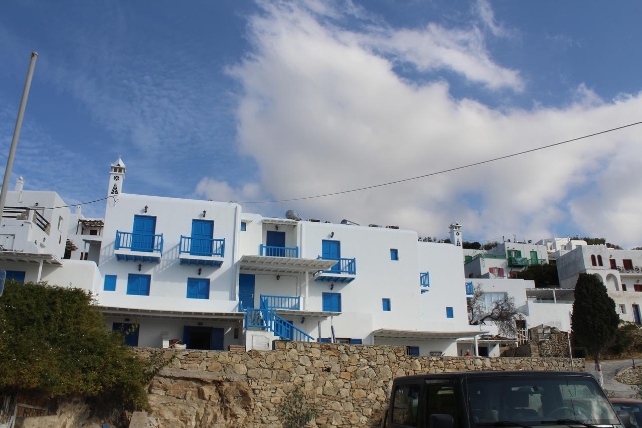 Stelios View Mykonos Town Hotel Bagian luar foto