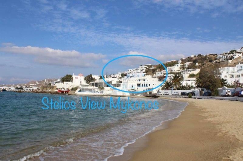 Stelios View Mykonos Town Hotel Bagian luar foto
