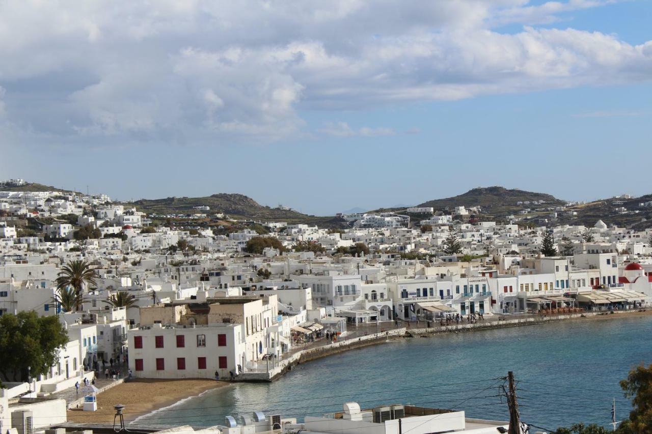 Stelios View Mykonos Town Hotel Bagian luar foto